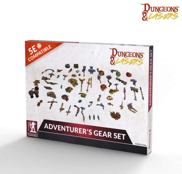 Dungeons & Lasers: Adventurer's Gear Set