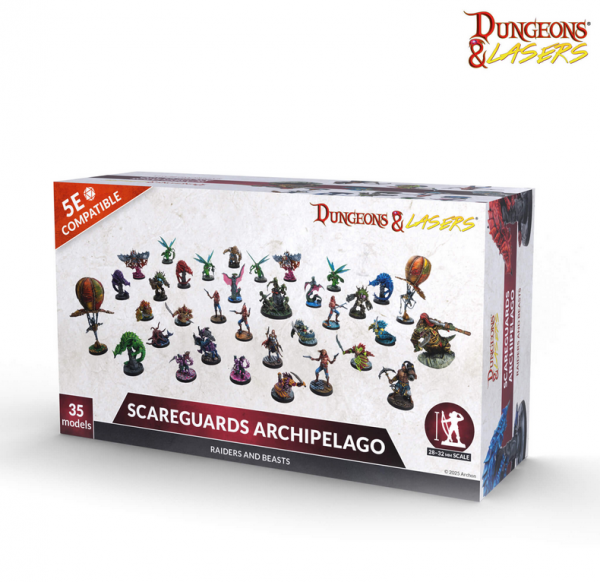 Dungeons & Lasers: Raiders And Beasts Of Scareguards Archipelago