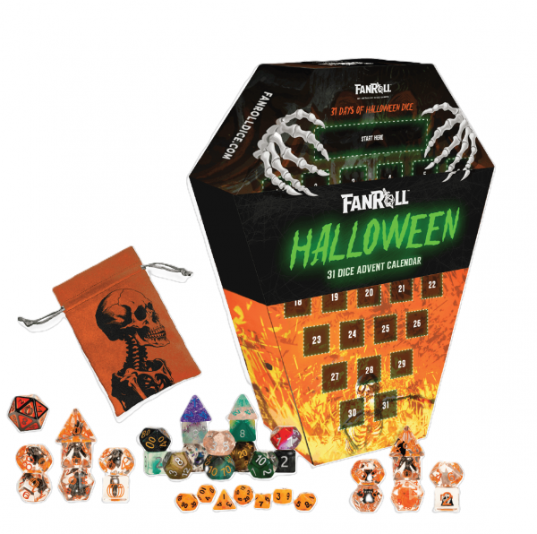 Metallic Dice: Dice Goblin Halloween Advent Calendar 2025