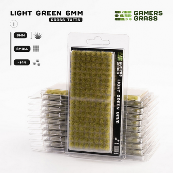 Gamer's Grass Light Green 6mm - Small