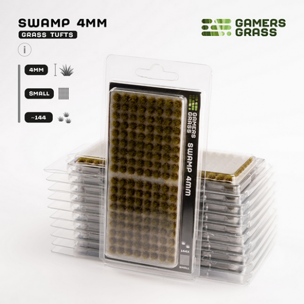 Gamer's Grass Swamp 4mm Tufts - Small