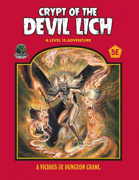 The Crypt of the Devil Lich - Softcover - 5E Edition