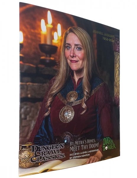 Dungeon Crawl Classics #105: By Mitra’s Bones, Meet Thy Doom! - Jennell Jaquays Variant Cover