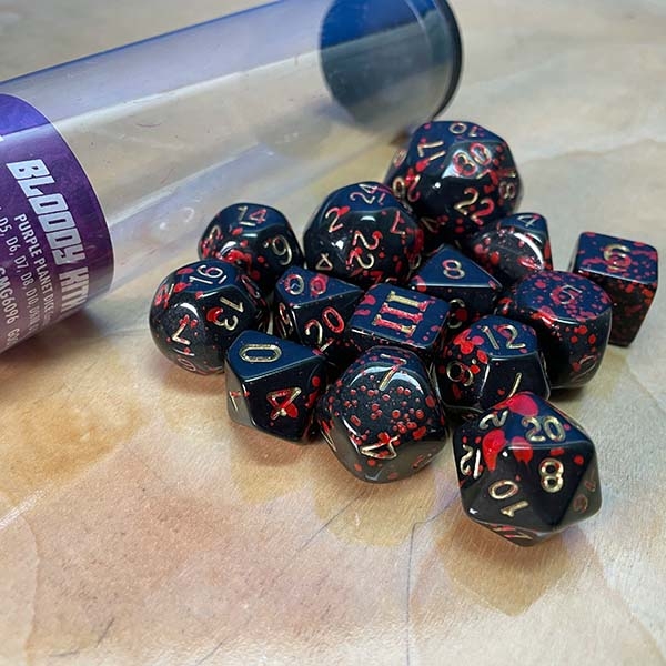 DCC RPG Dice: Bloody Kith Horde