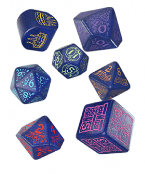 Q-Workshop: Happy Birthday Streamer Dice Set