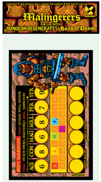 Dungeon Degenerates: Malingerers Expansion