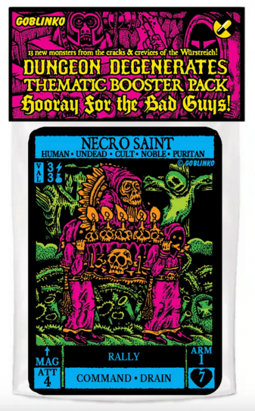 Dungeon Degenerates: Hooray For The Bad Guys Booster