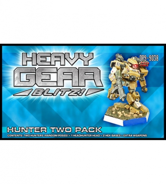 Northern Hunter Two Pack (2 random Hunters, headhunter head, extra weapons) - metal minis
