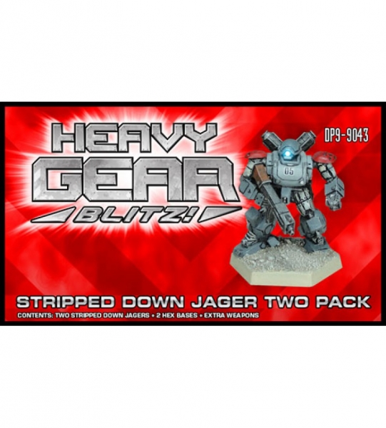Southern Stripped Down Jager Two Pack (2 Stripped Down Jagers, extra weapons) - metal minis