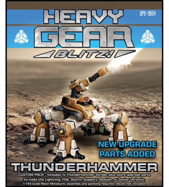 Northern Thunderhammer Strider Custom Pack  (1 Thunderhammer with all the variant parts) - resin & m