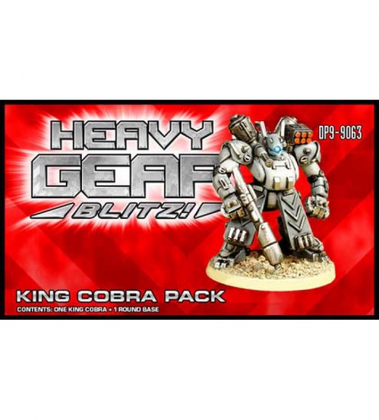 Southern King Cobra Pack (1 King Cobra) - metal mini