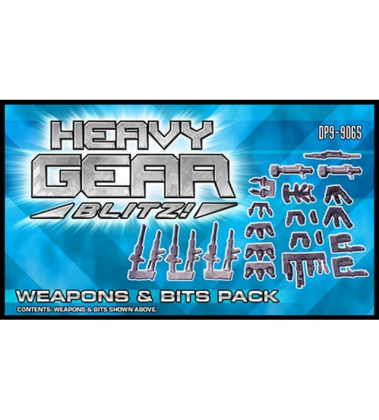 Northern Weapons and Bits Pack (weapons and customization parts) - metal parts