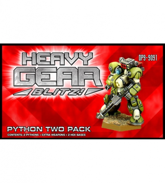 Southern Python Two Pack (2 Pyhtons) - metal minis