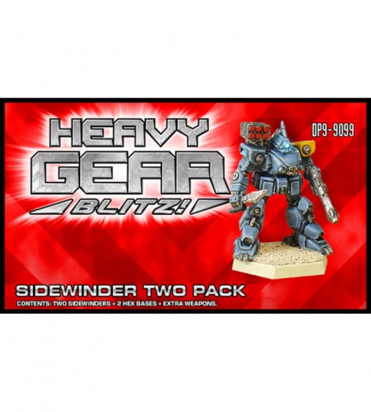 Southern Sidewinder Two Pack (2 Sidewinders, extra weapons) - metal minis