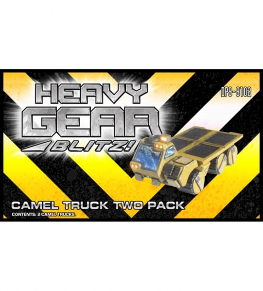 Camel Truck Two Pack (2x Camel Truck) - Resin Minis