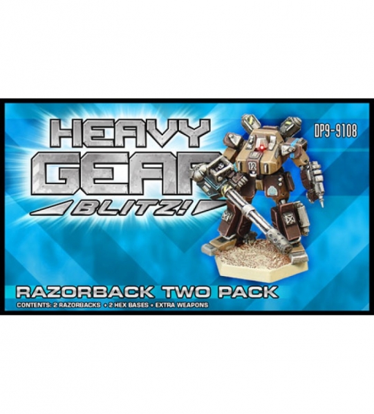 Northern Razorback Two Pack (2 Razorbacks) - metal minis