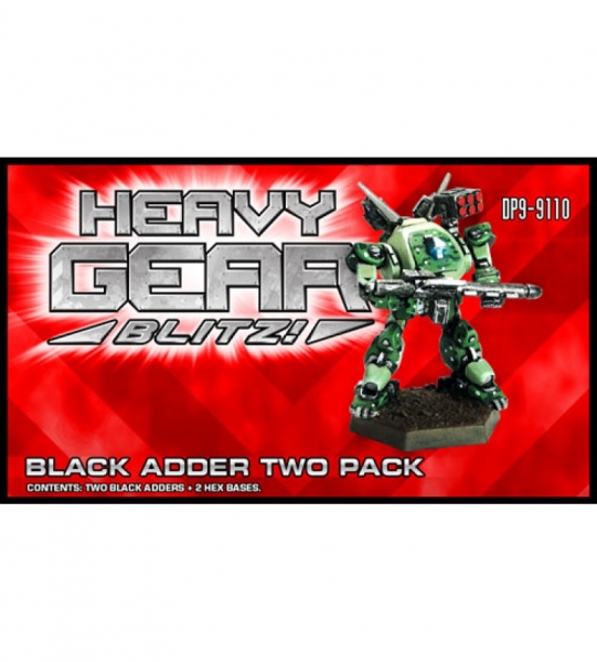 Southern Black Adder Two Pack (2 Black Adders) - metal minis