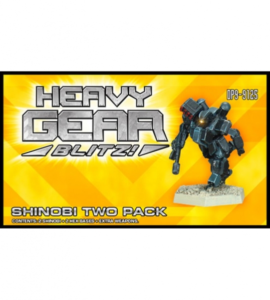 P.R.D.F. Shinobi Two Pack (2 Shinobi) - metal minis