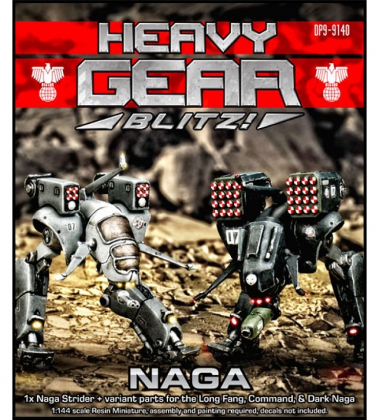 Southern/Black Talon: Naga Strider Custom Pack (1 Naga+conversion parts to make Dark Naga, Long Fang