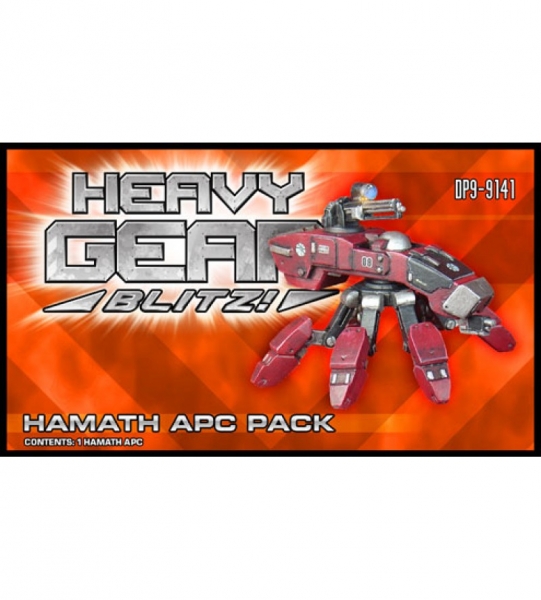 Caprice Hamath APC Pack (1 Hamath APC) - resin and metal parts