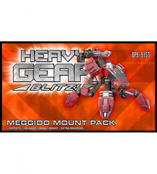 Caprice Meggido Mount Pack (1 Meggido, extra weapons) - resin and metal parts
