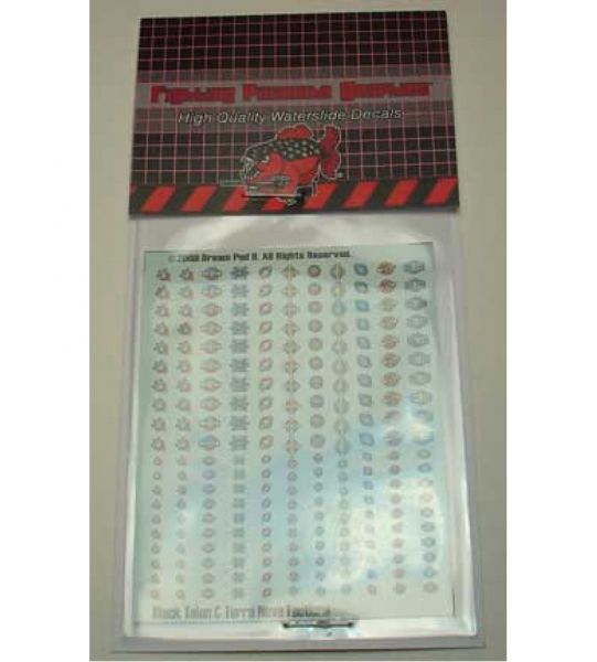 Black Talon & Terra Nova Factions Decals Pack (1 sheet)