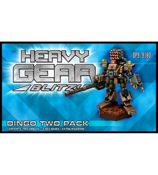 Northern Dingo Two Pack (2 Dingos, extra weapons) - metal minis