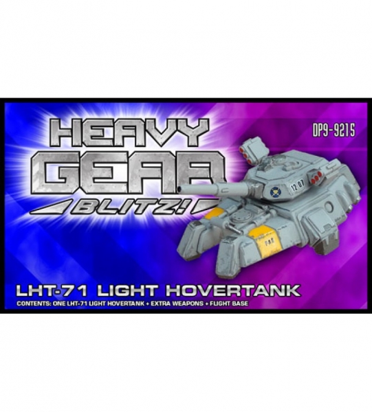 C.E.F./P.A.K. LHT-71 Light Hovertank (1 New Sculpt LHT-71, extra weapons) - resin and metal parts