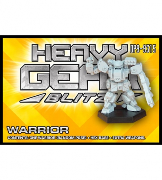 P.R.D.F. Warrior Single Pack (1 random Warrior, Cheiftain head, extra weapons) - metal mini