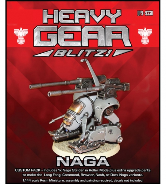 Southern/Black Talon: Naga Roller Mode Strider (1 Naga with legs in roller mode + extra conversion p