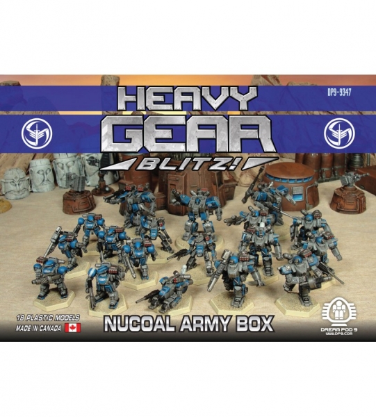 NuCoal Army Box (18 plastic miniatures)