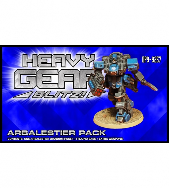 NuCoal Arbalestier Pack (1 random pose Arbalestier, extra weapons) - metal mini