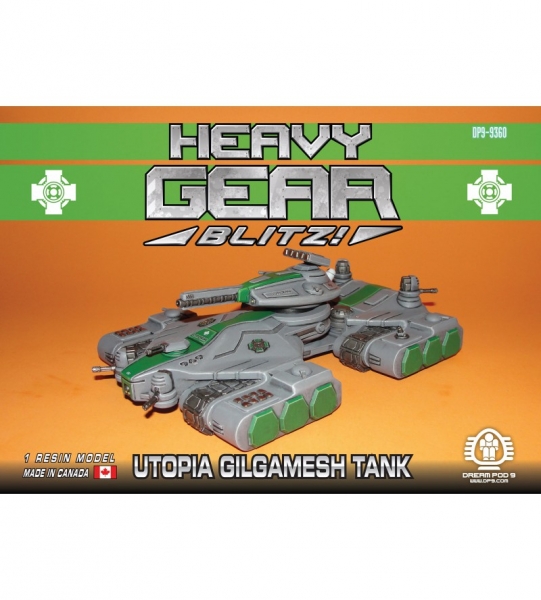 Utopia Gilgamesh Command Tank (1 Gilgamesh) - resin miniature