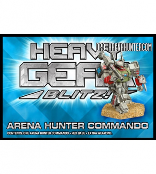Northern Arena Hunter Commando (1 Arena Hunter Commando, extra weapons) HG Arena mini  - metal mini