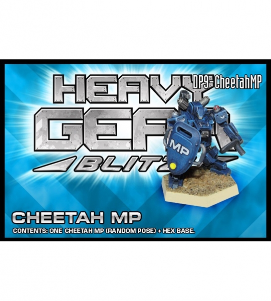 Northern Cheetah MP (1 Cheetah MP random pose) - metal minis
