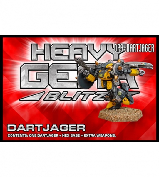 Southern Dart Jager Pack (1 Dart Jager, extra weapons) HG Arena mini  - metal mini