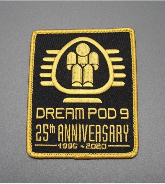 Dream Pod 9 25th Anniversary Patch with Iron-on backing
