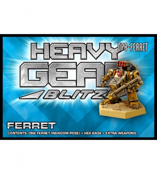 Northern Ferret Single Pack - metal mini