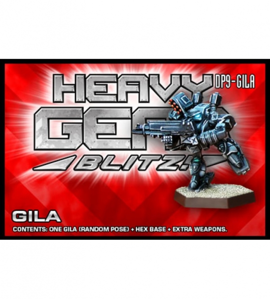 Southern Gila Pack (1 Gila random pose, extra weapons) - metal mini