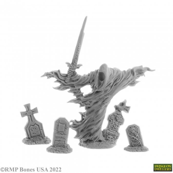 Bones USA Dungeon Dwellers: Grave Wraith and Tombstones (3)