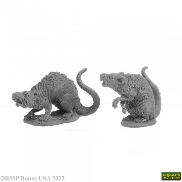 Bones USA Dungeon Dwellers: Barrow Rats (2)