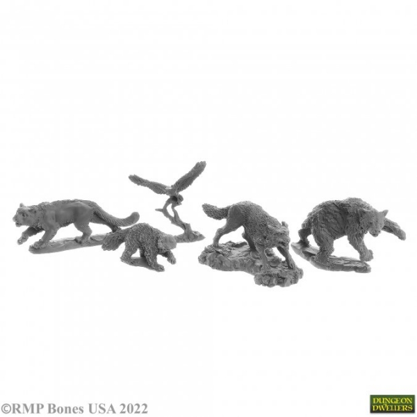 Bones USA Dungeon Dwellers: Animal Companions (5) (77216)