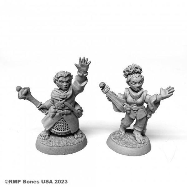 Bones USA Dungeon Dwellers: Halfling Cleric and Bard