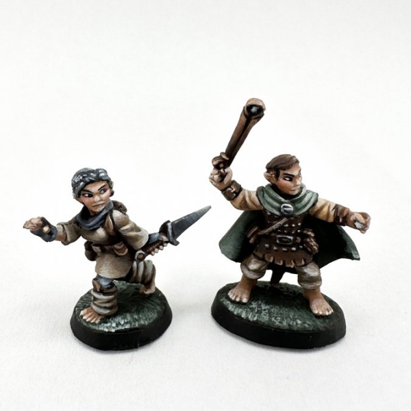 Bones USA Dungeon Dwellers: Halfling Ranger and Rogue