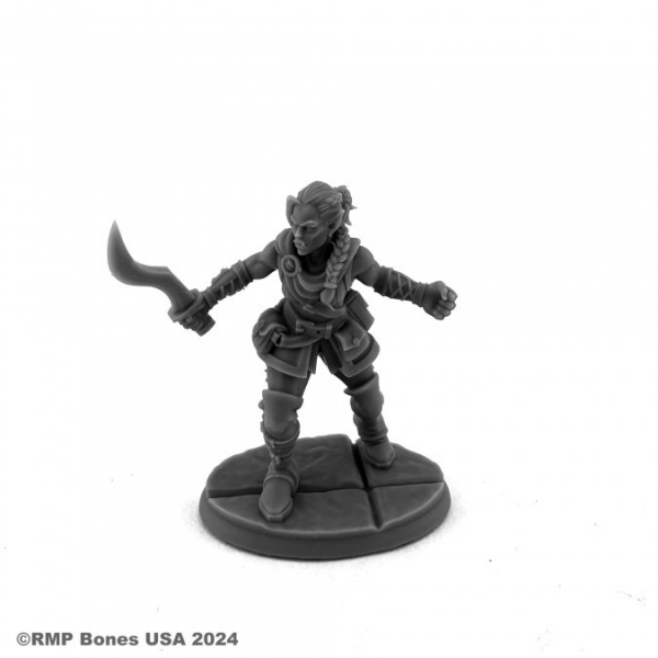 Bones USA Dungeon Dwellers: Emrul Gozgul, Half-Orc Rogue (Alternate Sculpt)