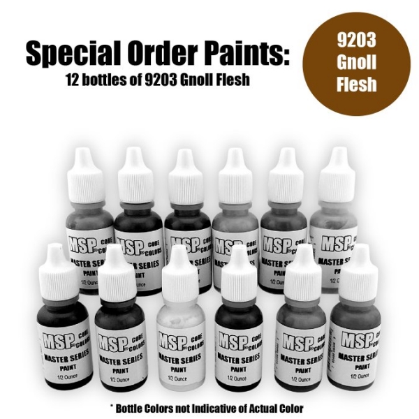 Master Series Paints Core Colors: Gnoll Flesh - Special Order: 12 Bottle Lot