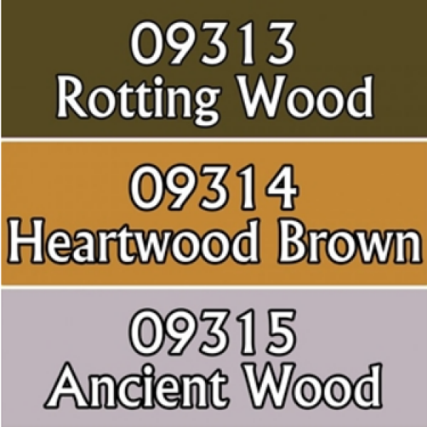 Master Series Paints Triads: MSP Core Color Triad: Woods Triad