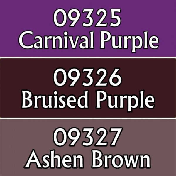 Master Series Paints Triads: MSP Core Color Triad: Purples Triad