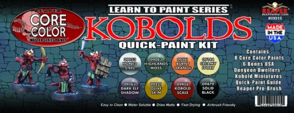 Learn To Paint Kits: Learn to Paint: Kobolds Quick-Paint Kit