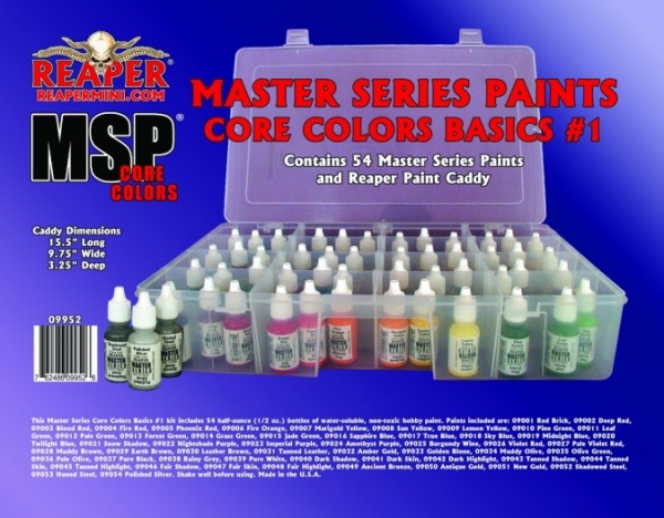Paint Sets: Master Series Paints Core Colors Basics #1